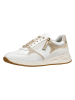 Geox Leder-Sneakers "Bulmya" in Weiß/ Beige