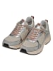 Geox Sneakers "Zarvia" in Beige/ Silber