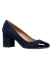 Geox Leder-Pumps "Virnilisa" in Dunkelblau