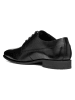 Geox Leder-Schnürschuhe "High Life" in Schwarz