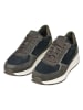 Geox Sneakers "Branthon" in Dunkelblau/ Braun