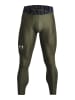 Under Armour Legginsy sportowe "HG Armour" w kolorze khaki