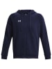 Under Armour Sweatjacke "Rival" in Dunkelblau