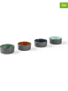 Bitz 4er-Set: Schalen in Grau/ Bunt - Ø 7,5 cm