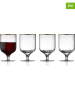 Lyngby Glas 4-delige set: wijnglazen "Palermo" - 300 ml