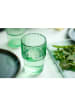 Lyngby Glas 4-delige set: koffieglazen "Kusintha" groen - 380 ml