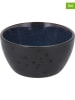 Bitz 4-delige set: mueslikommen donkerblauw/zwart - Ø 12,5 cm
