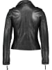 Apple of Eden Lederjacke in Schwarz