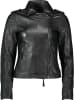 Apple of Eden Lederjacke in Schwarz