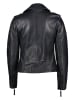 Apple of Eden Lederjacke in Dunkelblau