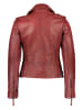 Apple of Eden Lederjacke in Bordeaux
