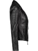 Apple of Eden Lederjacke in Schwarz