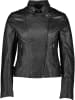 Apple of Eden Lederjacke in Schwarz