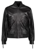 Apple of Eden Lederjacke in Schwarz