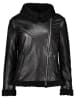 Apple of Eden Lederjacke in Schwarz