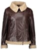 Apple of Eden Lederjacke in Braun