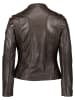 HIS Lederjacke in Dunkelbraun