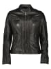 HIS Lederjacke in Schwarz