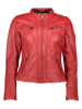 HIS Lederjacke in Rot