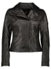HIS Lederjacke in Schwarz