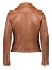 HIS Lederjacke in Cognac