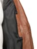HIS Lederjacke in Cognac