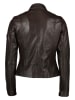 HIS Lederjacke in Dunkelbraun
