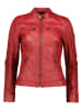HIS Lederjacke in Rot