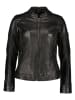 HIS Lederjacke in Schwarz