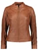 HIS Lederjacke in Cognac