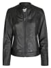 7eleven Lederjacke in Schwarz