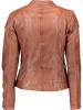 7eleven Lederjacke "Narbon" in Braun
