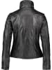 7eleven Lederjacke "Serace" in Schwarz