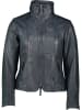 7eleven Lederjacke "Serace" in Dunkelblau