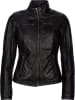 7eleven Lederjacke "Sevena" in Schwarz