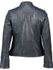 7eleven Lederjacke "Susa" in Dunkelblau