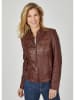 7eleven Leren jas bruin
