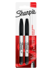 Sharpie Dubbele markers ''Twin Tip'' zwart - 2 stuks