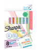 Sharpie Textmarker ''S-note DUO'' in Bunt - 8 Stück