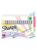 Sharpie Markeerstiften ''S-note DUO'' meerkleurig - 12 stuks