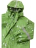 Reima 2tlg. Regenoutfit "Moomin" in Grün/ Schwarz