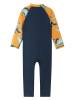 Reima Kombinezon kąpielowy "Polskii" w kolorze granatowo-pomarańczowym