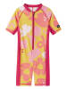 Reima Kombinezon kąpielowy "Vesihiisi" w kolorze różowo-żółtym