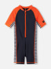 Reima Badeoverall "Vesihiisi" in Dunkelblau/ Orange