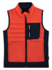 Kamik Softshellbodywarmer "Hollis" oranje/donkerblauw