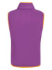Kamik Fleece bodywarmer "Dawn" paars/oranje