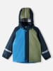 Reima Kurtka przeciwdeszczowa "Vesi" w kolorze oliwkowo-niebieskim