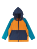 Reima Sweatjacke "Varjo" in Orange/ Dunkelblau