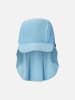 Reima Schirmmütze mit Nackenschutz "Mustekala" in Hellblau