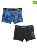 Converse 2-delige set: boxershorts blauw/zwart